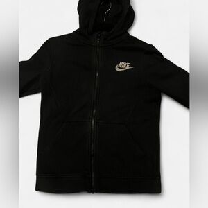 ike Boys Black Full Zip Hoodie Size Large